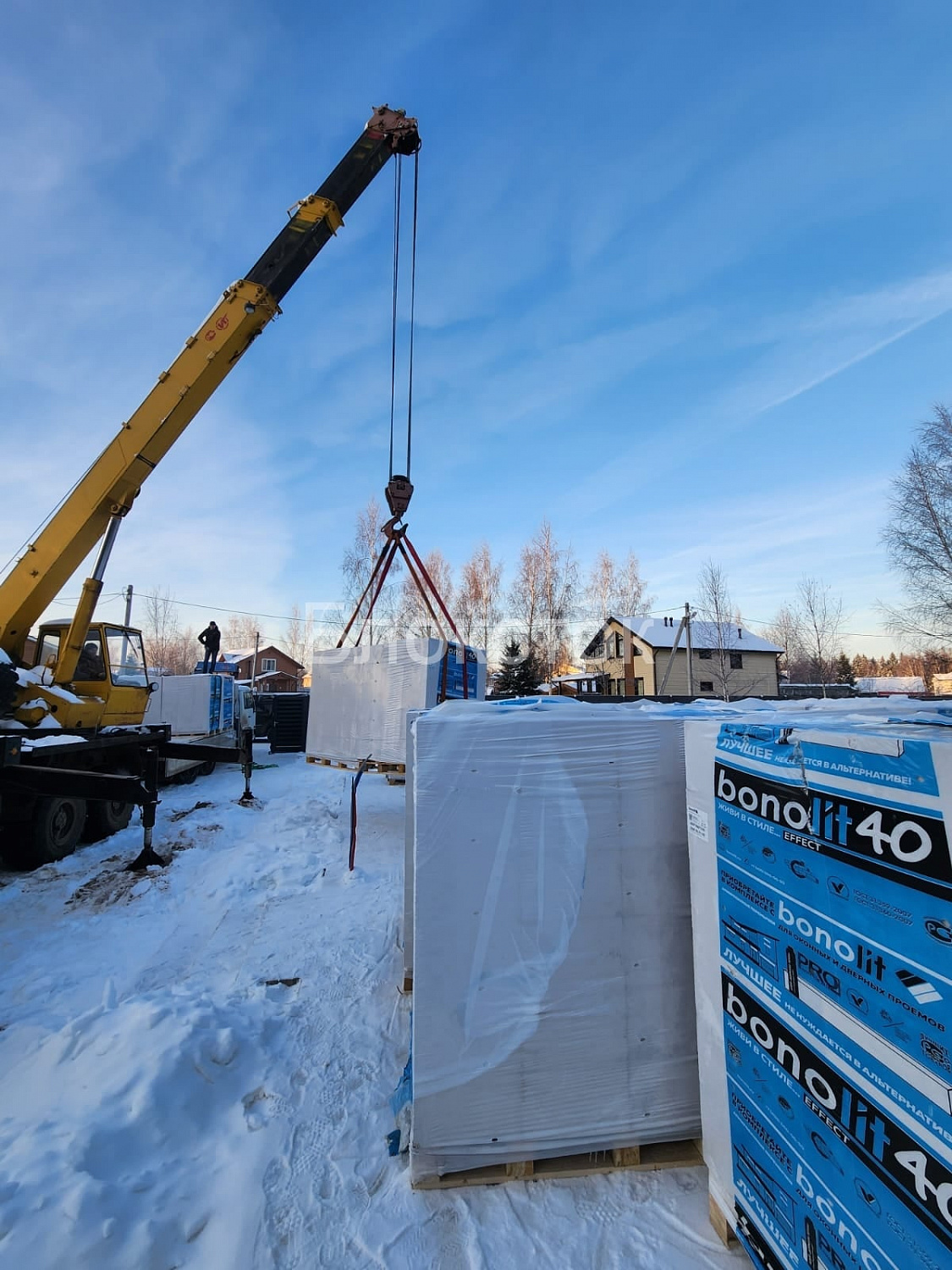 Пеноблоки перегородочные Грас-Бонолит 625x200x125 D500